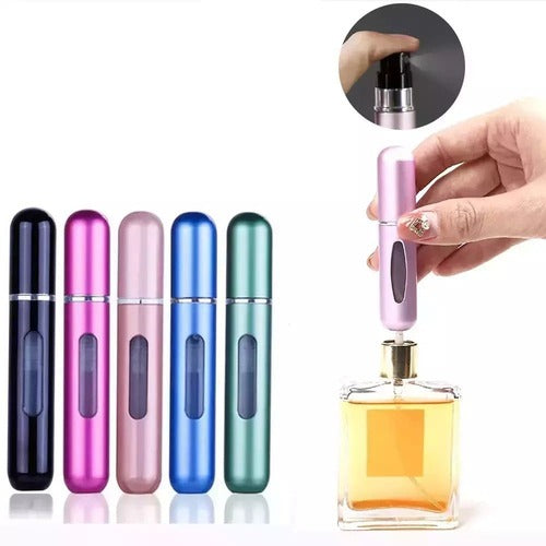 4x travel size perfume atomizer spray bottle 