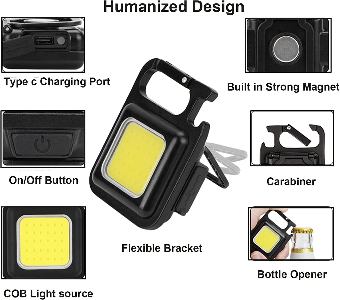 Magnetische LED Arbeitslampe