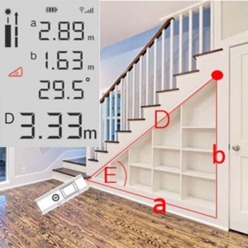 Laser measuring device