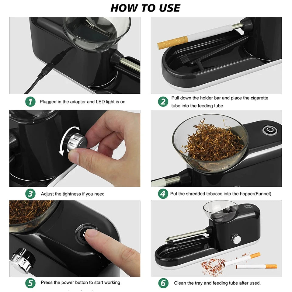 Cigarette rolling machine