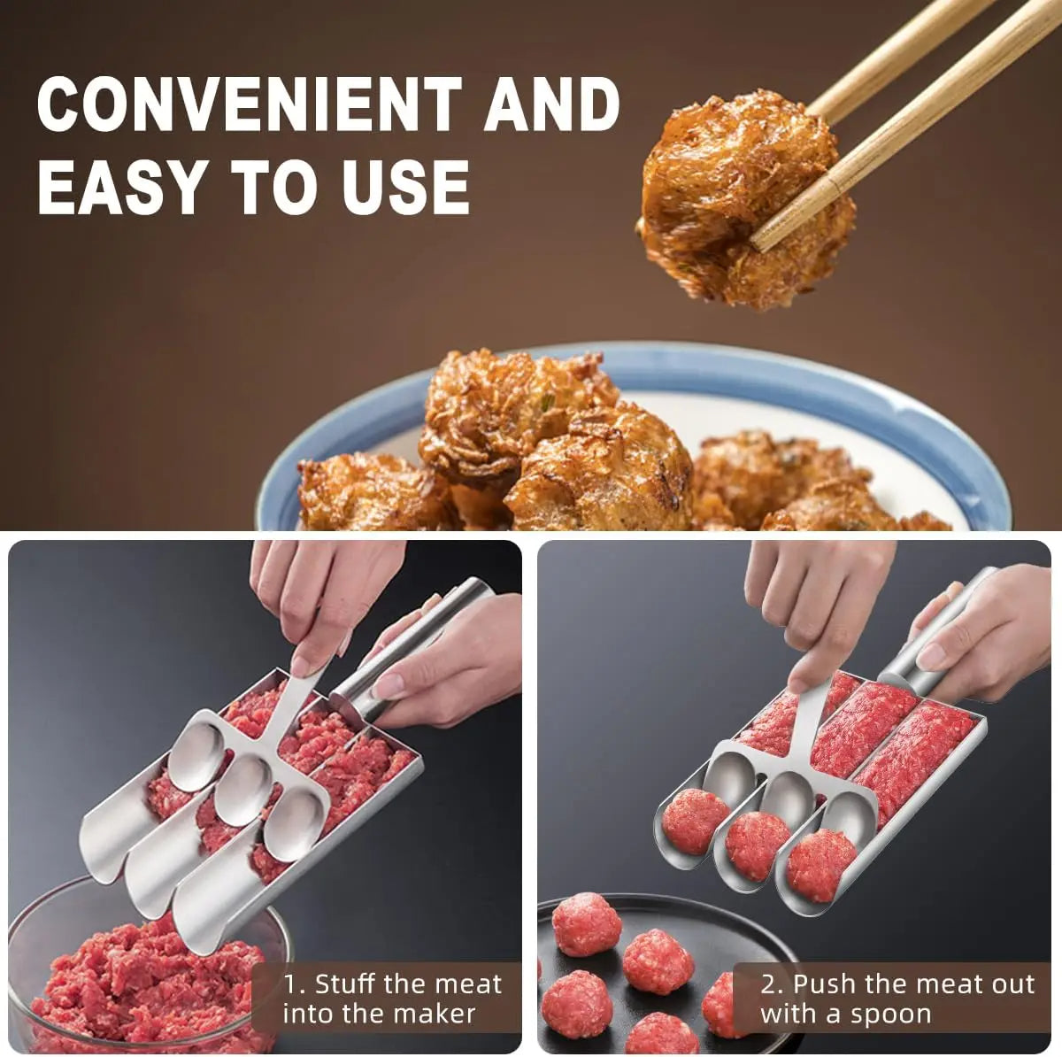 Dreifach Meatball Maker