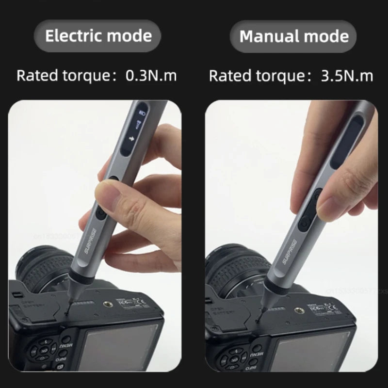 Electric precision screwdriver set