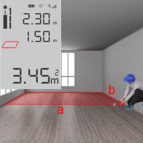 Laser measuring device