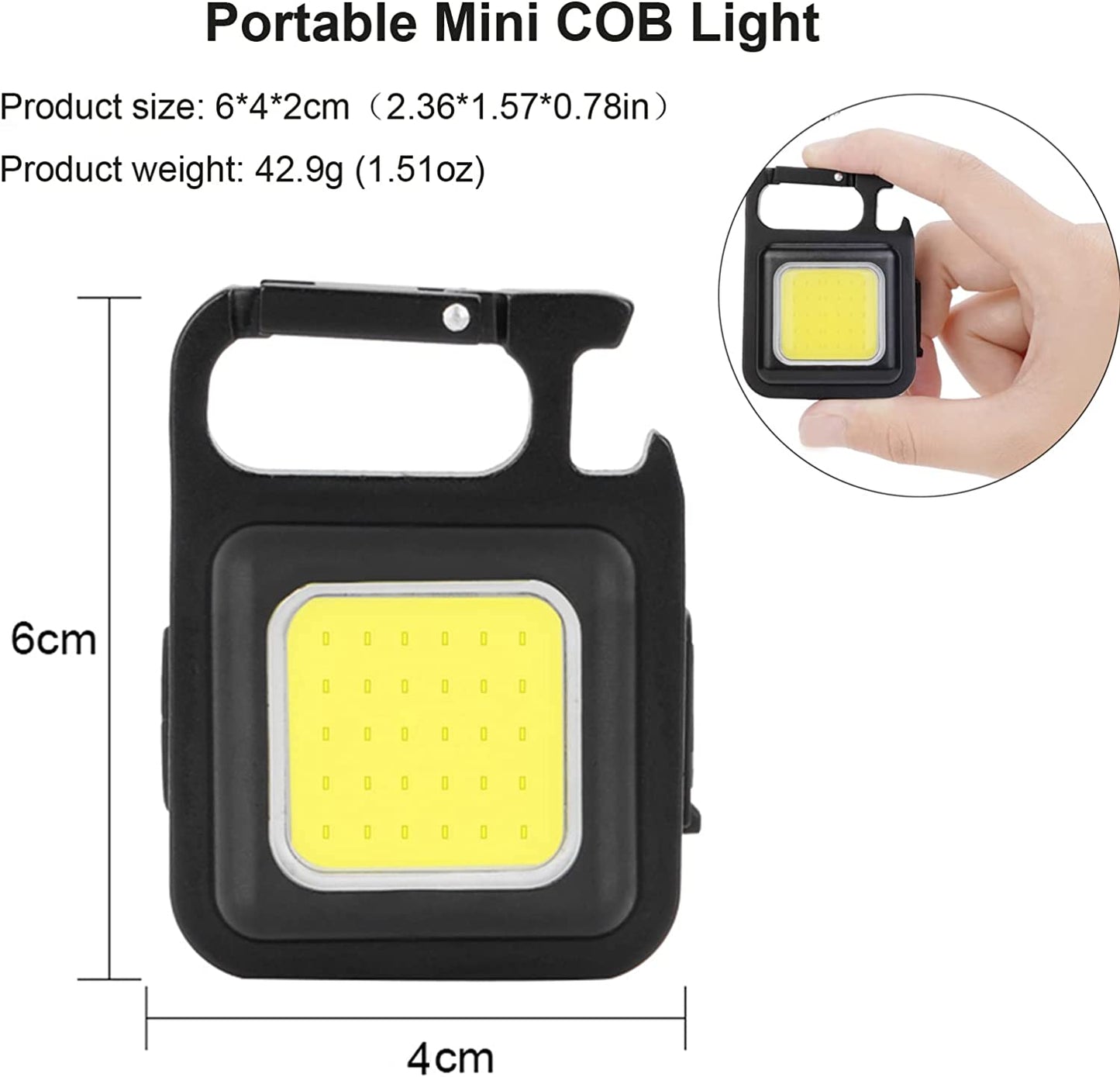 Magnetische LED Arbeitslampe